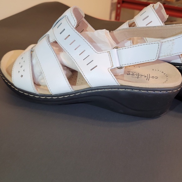 NWOT clarks collection léxico Qwin slingback sanéala shoes Sz 9.5 - Picture 2 of 9